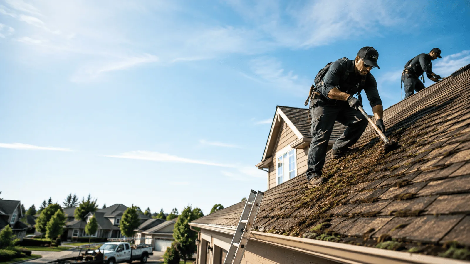 Roof Moss Removal in Carrolls, WA near me
